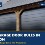 HOA garage door rules in Houston master-planned communities