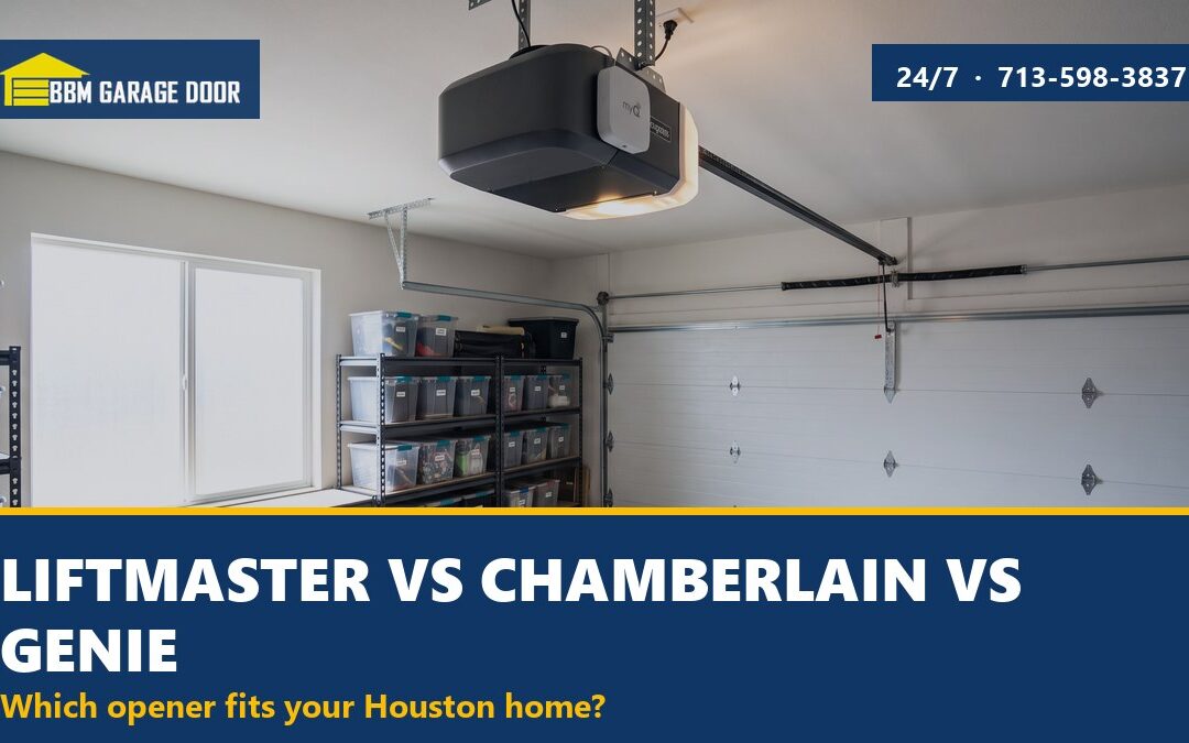 LiftMaster vs Chamberlain vs Genie: Best Opener for Houston
