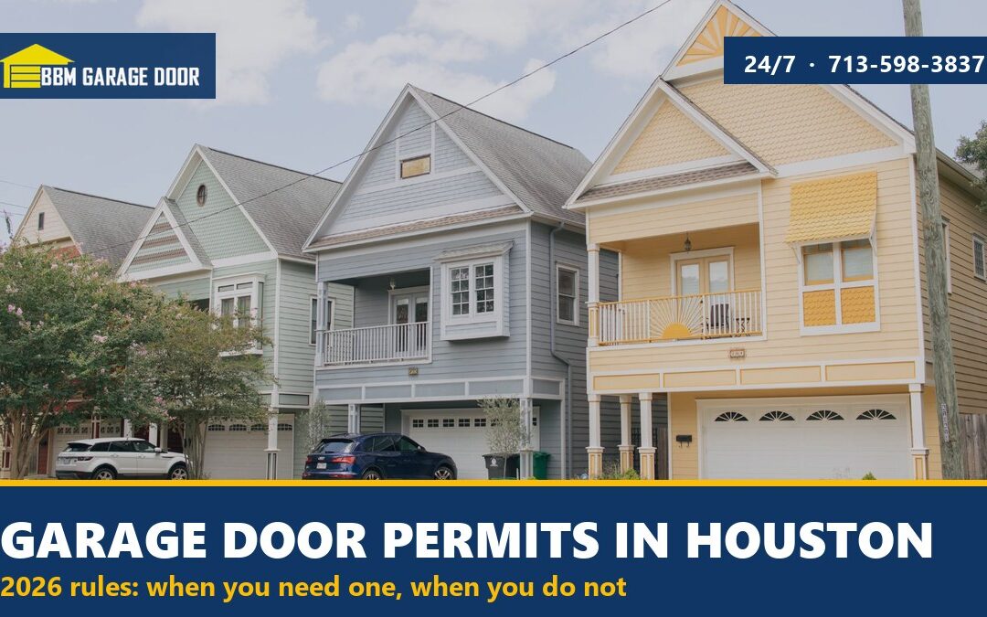 Garage Door Permit in Houston: When You Need One (2026 Guide)
